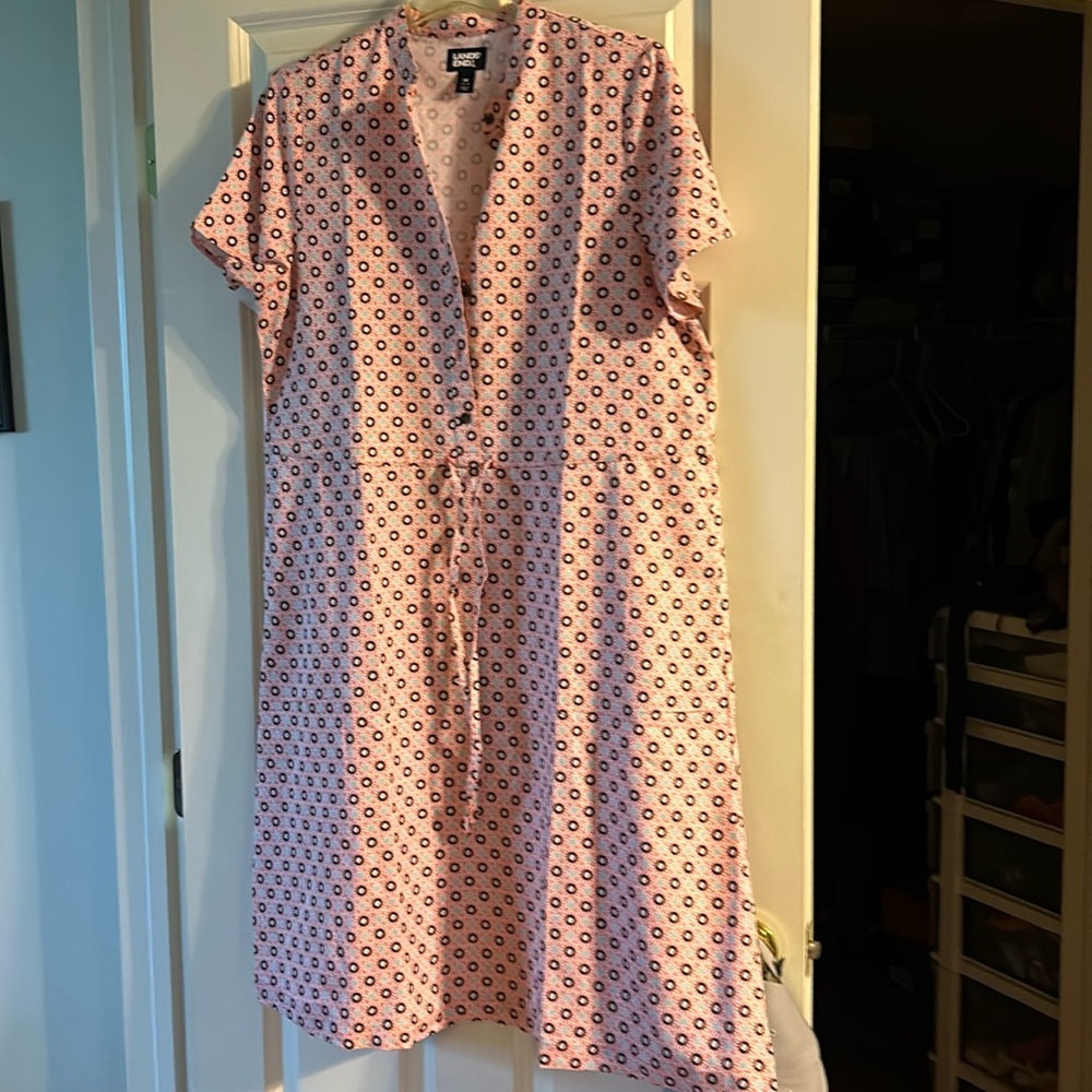 Brand new lands end short sleeved dress